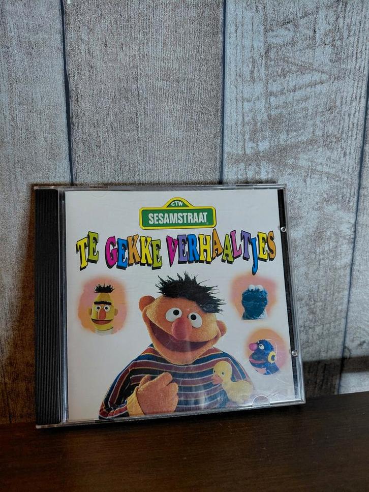 Sesamstraat – Te Gekke Verhaaltjes CD, Cd's en Dvd's, Cd's | Kinderen en Jeugd, Zo goed als nieuw, Muziek, Tot 2 jaar, 3 tot 5 jaar