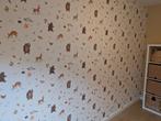 Behang babykamer bosdieren, Huis en Inrichting, Stoffering | Behang, Ophalen of Verzenden, Minder dan 10 m²