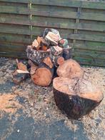 Brandhout - Eik, Berk, Wilp - Gezaagd, Tuin en Terras, Haardhout, Minder dan 3 m³, Ophalen, Eikenhout, Blokken