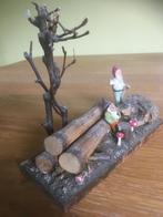 antiek diorama Ertsgebergte 2 dwergen aan het werk, Antiek en Kunst, Ophalen of Verzenden
