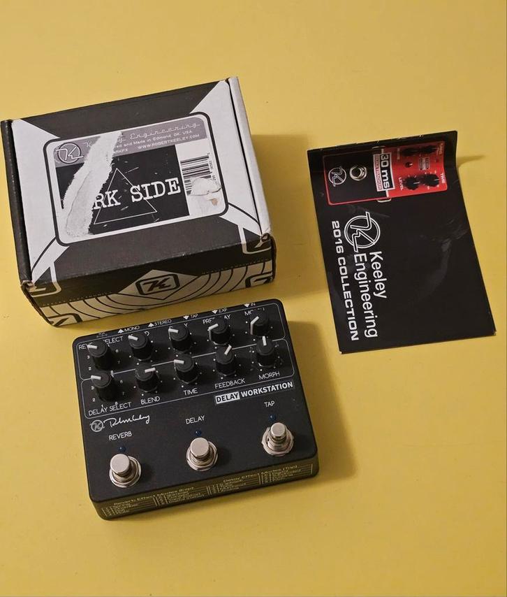 Keeley Dark Side Multi-Effect, Muziek en Instrumenten, Effecten, Zo goed als nieuw, Chorus, Delay of Echo, Reverb, Multi-effect