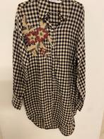 ZARA FLORAL CHECK DAMES TUNIEK, MAAT; M, Kleding | Dames, Blouses en Tunieken, Maat 38/40 (M), Overige kleuren, Zara, Nieuw