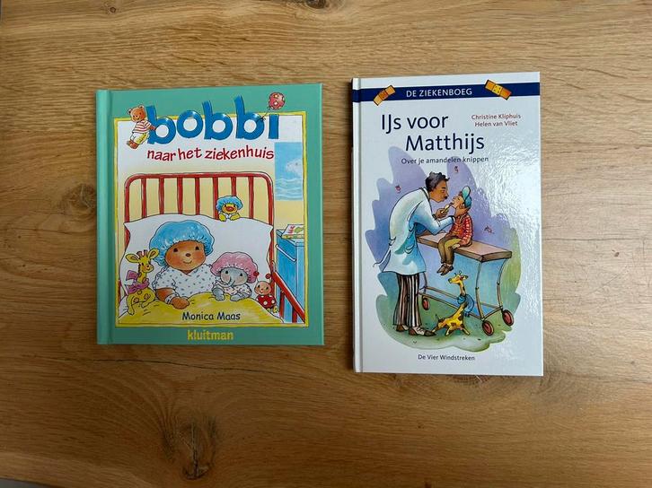 Boeken bobbi naar het ziekenhuis en ijs voor Matthijs, Boeken, Kinderboeken | Baby's en Peuters, Zo goed als nieuw, Ophalen of Verzenden