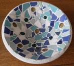 Pottenbakken - Mooie schervenschaal met knikkers ingebakken, Ophalen of Verzenden