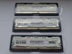 3 x 8GB Crucial(Micron) Ballistix Sport BLS8G4D26BFSC.16FD2, Gebruikt, DDR4, Ophalen of Verzenden, Desktop