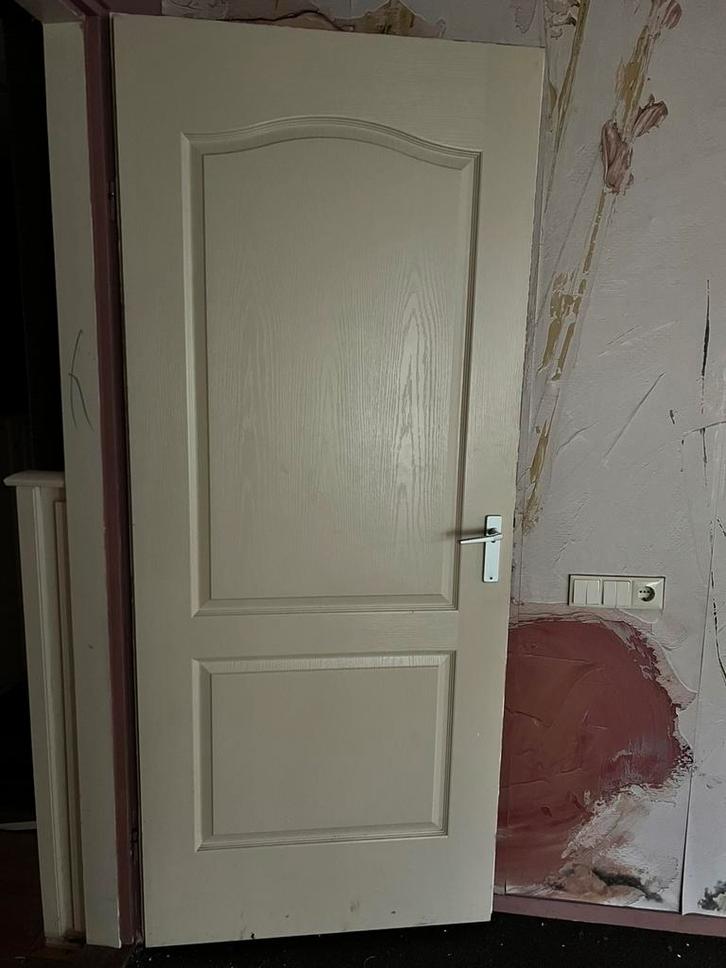 Opdek binnendeuren 88x210 cm (5 stuks), Doe-het-zelf en Verbouw, Deuren en Horren, Gebruikt, Binnendeur, 200 tot 215 cm, 80 tot 100 cm