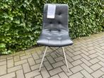 Zes Henders & Hazel zwarte leren eetkamerstoelen, Ophalen, Zwart, Leer, Zo goed als nieuw