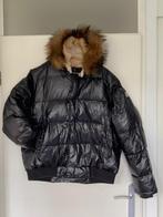 Zwarte winterjas XL, Kleding | Heren, Jassen | Winter, Verzenden, Gedragen, Maat 56/58 (XL), Zwart