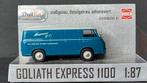 Goliath 1100 Express 1957 Kundendienst 1:87 H0 Busch Pol, Hobby en Vrije tijd, Modelauto's | 1:87, Verzenden, Nieuw, Auto