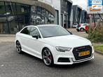Audi A3 Limousine 2.0 TFSI S3 quattro 411PK DSG-7 PANO LED, Auto's, Automaat, Lichtsensor, 15 km/l, Gebruikt