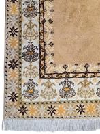 Handmade oriental wool Berber carpet camel 250x345cm, Gebruikt, Persian Perzisch vintage oosters Berber hype, 200 cm of meer, Ophalen of Verzenden