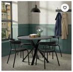 Eettafel rond klein, Huis en Inrichting, Tafels | Eettafels, Ophalen, Kunststof, Rond, Zo goed als nieuw