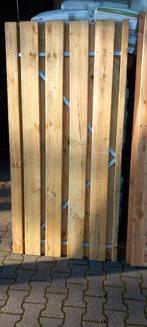 4 poortdeuren, Ophalen, Hout, Tuinhek