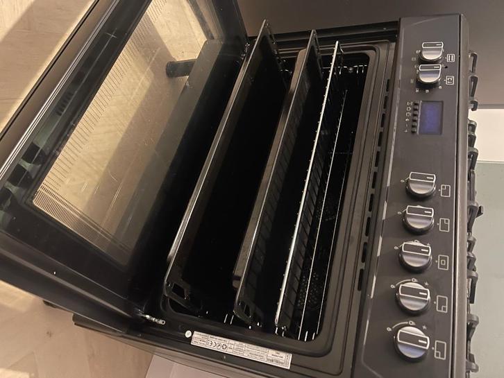 Wiggo Gasfornuis, Witgoed en Apparatuur, Fornuizen, Gebruikt, Vrijstaand, Gas, 5 kookzones of meer, 95 cm of meer, 60 cm of meer