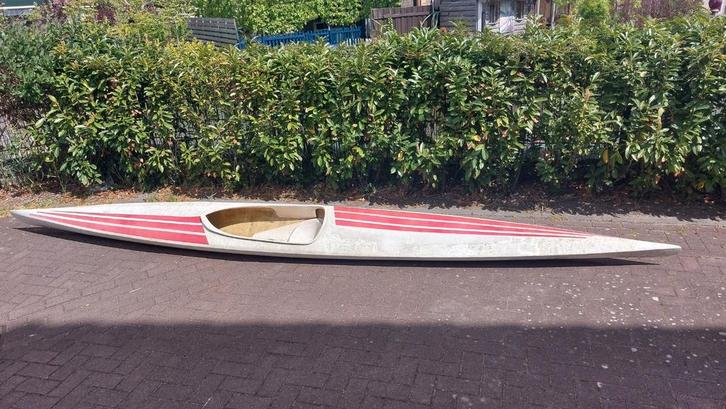 Eska vlak water tourkano met carbon peddel, Watersport en Boten, Kano's, Gebruikt, Overige typen, Eén persoon, Ophalen