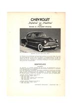 Olyslager Chevrolet 1951 normale en Powerglide uitvoering, Ophalen of Verzenden