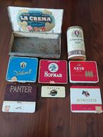 oude sigarenblikjes, Verzamelen, Ophalen, Tabaksdoos of Verpakking