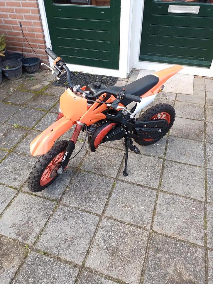 Mini pitbike 50cc, Fietsen en Brommers, Brommers | Crossbrommers, Zo goed als nieuw, Overige merken, Ophalen of Verzenden