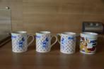 4 stenen mugs Walt-Disney., Ophalen of Verzenden, Overige figuren, Zo goed als nieuw, Servies