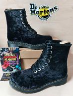 Dr. Martens Vegan 1460 Black, Crushed Velvet Maat: 37 UK4, Kleding | Dames, Schoenen, Nieuw, Lage of Enkellaarzen, Ophalen of Verzenden