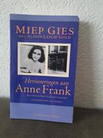 Herinneringen aan Anne Frank - Miep Gies, Ophalen of Verzenden, Gelezen, Miep Gies