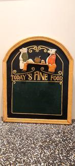 Prachtig! oud reclamebord - krijtbord, Verzamelen, Merken en Reclamevoorwerpen, Ophalen of Verzenden, Reclamebord