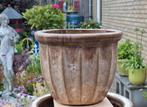 Zware buiten bloempot   vorstbestendig, Ophalen, Steen, Tuin, Rond