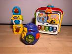VTech Winnie de Poeh  & Stapelblokken en speelhuis, Kinderen en Baby's, Speelgoed | Vtech, Ophalen of Verzenden, Gebruikt, 6 maanden tot 2 jaar
