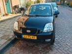 Kia Picanto 1.0 2004 Zwart, Auto's, Voorwielaandrijving, Stof, 836 kg, 4 cilinders
