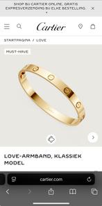 Cartier Love Armband - Nieuw, Sieraden, Tassen en Uiterlijk, Ophalen of Verzenden, Nieuw, Goud