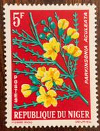 Niger - bloemen en planten, Ophalen of Verzenden, Overige landen, Postfris