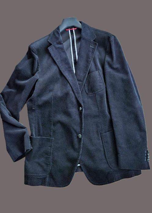 katoen blazer van Tommy Hilfiger maat L, Kleding | Heren, Kostuums en Colberts, Zo goed als nieuw, Maat 52/54 (L), Zwart, Ophalen of Verzenden