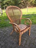 Vintage Rotan fauteuil ook leuk voor babykamer, Ophalen, Gebruikt, 75 tot 100 cm, 50 tot 75 cm