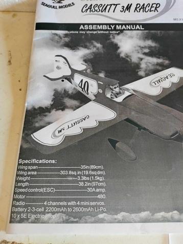 mini cassutt racer  beschikbaar voor biedingen