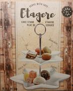 Kerst etagère wit ster., Ophalen of Verzenden, Nieuw