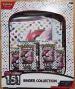 Pokémon Scarlet & Violet - 151 Binder Collection box, sealed, Ophalen of Verzenden, Zo goed als nieuw, Boosterbox, Foil