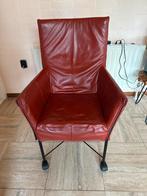 Charly Chaplin van Montis fauteuil, Huis en Inrichting, Ophalen, Bruin, Leer, Zo goed als nieuw