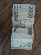Zeldzaam Indonesisch 2000 Rupiah Bankbiljet, Ophalen of Verzenden, Zuidoost-Azië, Los biljet