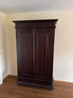 Bruine antieke kast, Antiek en Kunst, Antiek | Meubels | Kasten, Ophalen
