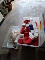 Vintage bouwblokken speelgoed - speelhuisje bouwen!, Kinderen en Baby's, Speelgoed | Bouwstenen, Ophalen, Gebruikt, Overige merken