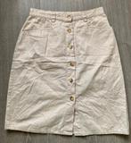 Lief beige / zand rokje knielengte , mt 36, Kleding | Dames, Rokken, Beige, Ophalen of Verzenden, Knielengte, Maat 36 (S)