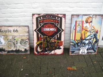 nieuwe houten retro mancave borden beschikbaar voor biedingen