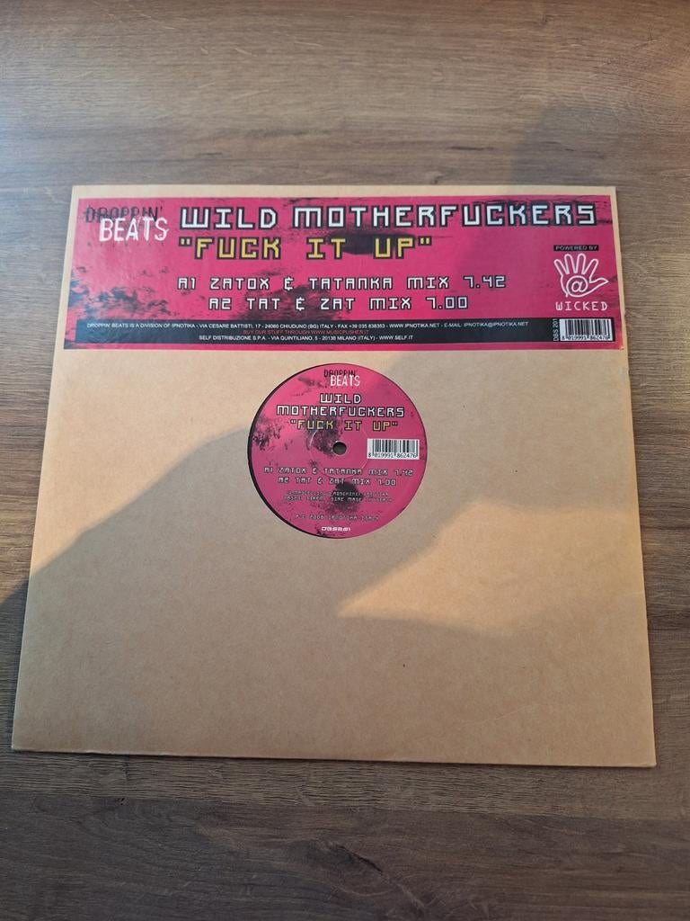Wild motherfuckers fuck it up, Ophalen of Verzenden, Gebruikt, Overige formaten, Disco