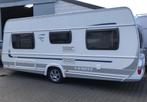 Zeer mooie Fendt Topas 520 TFB uit 2011, Caravans en Kamperen, Caravans, Rondzit, Vast bed, Particulier, Schokbreker
