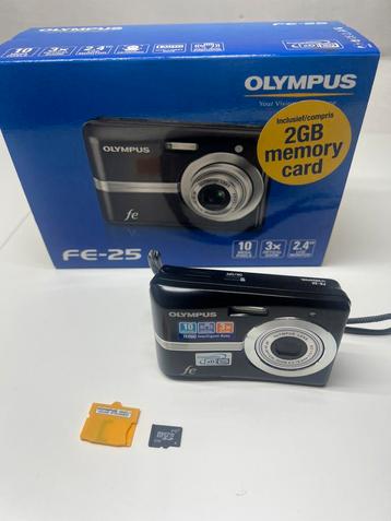 Olympus fe-25 10 megapixel nieuw en compleet beschikbaar voor biedingen