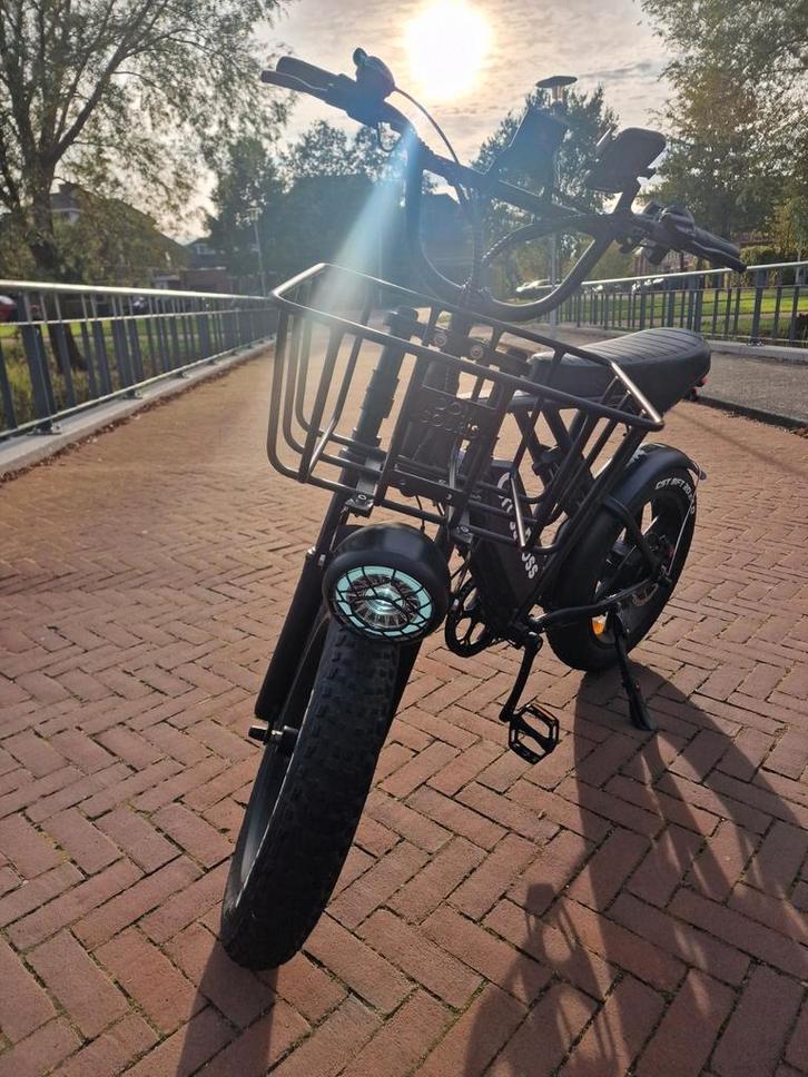 La Souris Crossboss H9 Fatbike, Fietsen en Brommers, Elektrische fietsen, Zo goed als nieuw, Overige merken, 59 cm of meer, 50 km per accu of meer