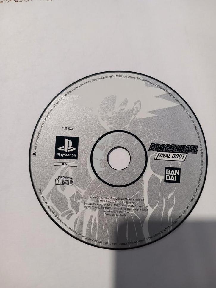 Dragonball Final Bout - Playstation 1 (PS1), Spelcomputers en Games, Games | Sony PlayStation 1, Gebruikt, Vechten, 2 spelers