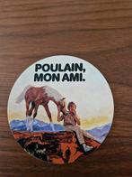 4907 Vintage Poulain, Mon Ami Sticker, Ophalen of Verzenden, Gebruikt