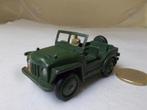 1958 Dinky Toys 674 AUSTIN CHAMP + Soldier. (-H-), Ophalen of Verzenden, Zo goed als nieuw, Auto, Dinky Toys
