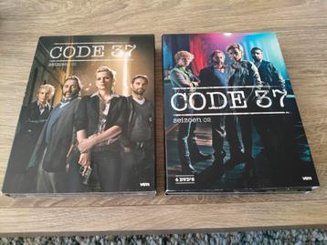 Code 37 complete Vlaamse series 1&2 box sets beschikbaar voor biedingen